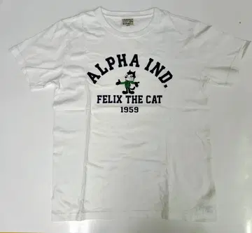 ALPHA IND. FELIX THE CAT 셔츠 L 사이즈