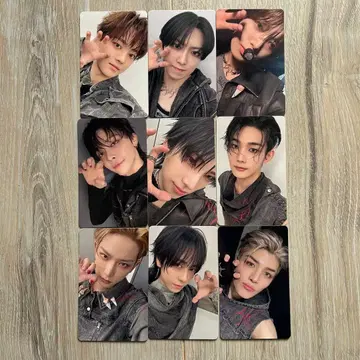 &TEAM 앙콘 트레이딩 카드 회장 한정판 CD 구매 혜택 9장 세트