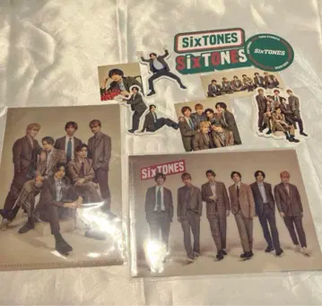 SixTONES 스티커 미니 파일 세트