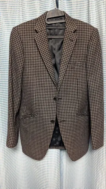 KENT&CURWEN 켄트앤커웬 테일러드 자켓 하운드투스 패턴