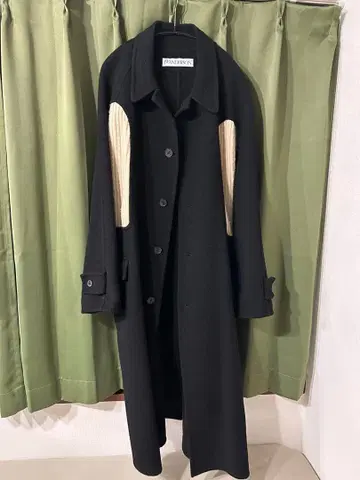 J.W.ANDERSON 제이더블유앤더슨 니트 인서트 코트