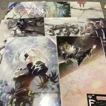 제일복권 NieR:Automata F상 클리어 포스터 세트