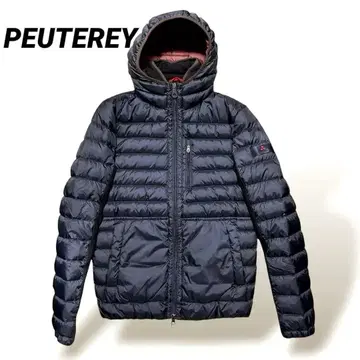 미사용급 PEUTEREY 다운 자켓 XS 블랙 컨디션 최상