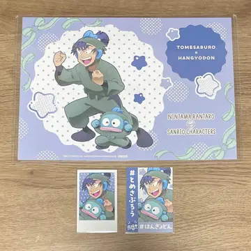 닌타마 란타로 산리오 런천 매트 최애 파샤 응원 카드 식만류삼랑