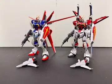 RG 임펄스 건담 포스&소드 실루엣 기본 조립 완성품 2체 세트