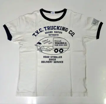 Champion T셔츠 M 화이트 네이비