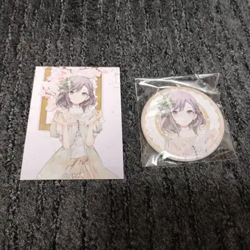 프로세카 시노노메 에나 여화에 취하다 캔뱃지 CD 특전 트레이딩 카드