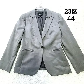 미사용급 23구 2XL 44 테일러드 자켓 1버튼 그레이
