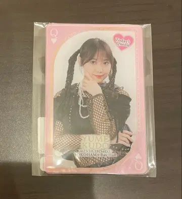 Juice=Juice 회장 한정판 아크릴 카드 쿠도 유아이