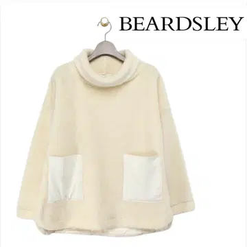 구매 19800엔 BEARDSLEY 비어즐리 토이푸 풀오버 복슬복슬