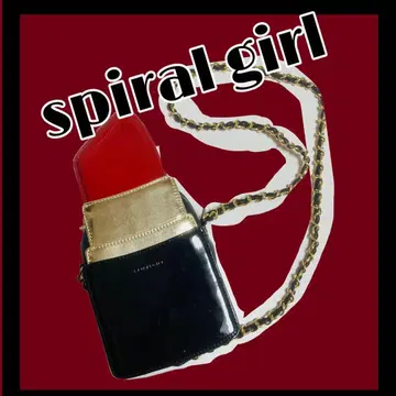 spiral girl 숄더백 립 디자인