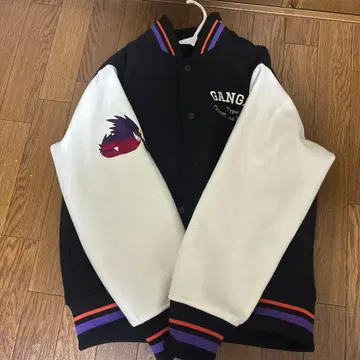 GANG 포켓몬 겐가르 바시티 자켓 M 사이즈