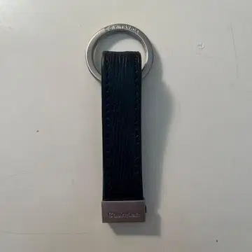 캘빈 클라인 블랙 가죽 키링