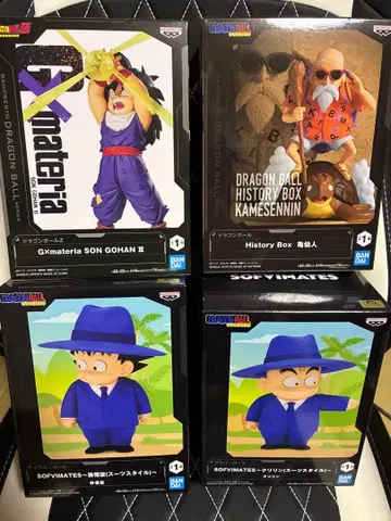 드래곤볼 피규어 세트