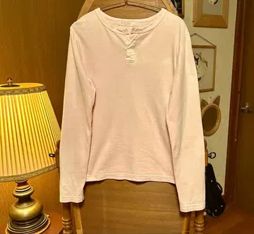 70년대 유럽 프랑스 구제 의류 빈티지 앤티크 핑크 티셔츠