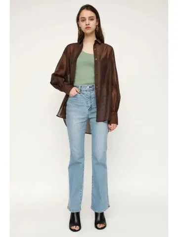 Sly Jeans 부츠컷 데님 사이즈 23