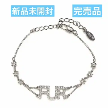 미개봉 새상품 FURFUR 로고 비쥬 팔찌 SLV