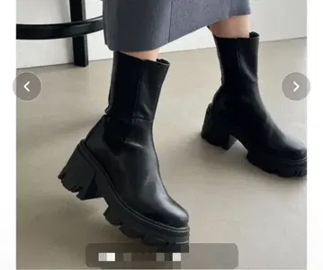 EMODA 사이드 고어 부츠 블랙