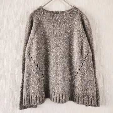 [ GEORGES RECH ] ( M ) 멜란지 니트/스페클/드롭 숄더