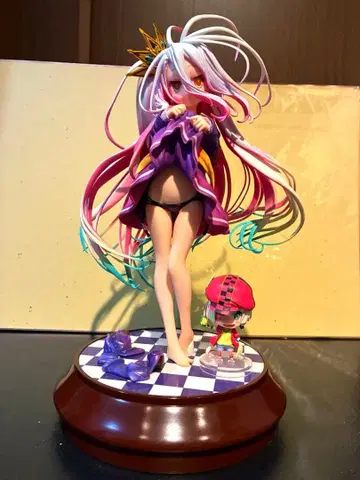 노 게임 노 라이프 상자 없음 피규어 화이트 Tuck up ver.