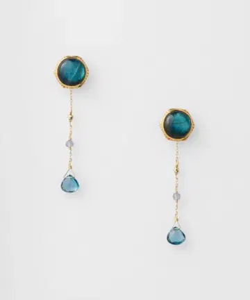 새상품급 agete 오닉스/래브라도 라이트 귀걸이