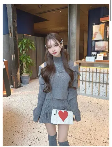 Lumignon 루미뇽 니트 셋업