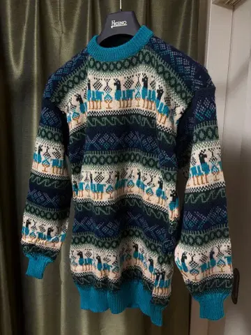 페루산 알파카 스웨터