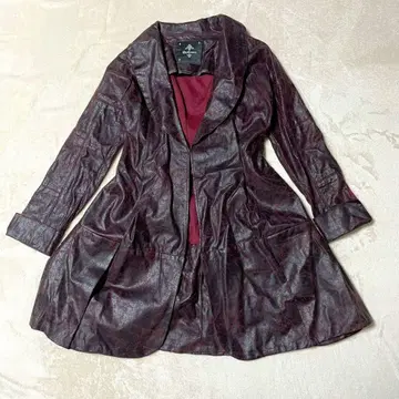 ozz croce 코팅 코트 벨트