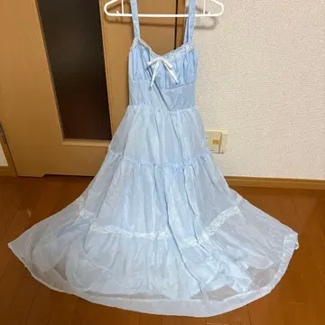 마시로 아리스 시마무라 콜라보 오버롤 스커트 색스