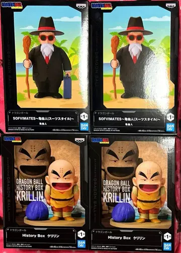 드래곤볼 피규어 2개씩 4개 세트