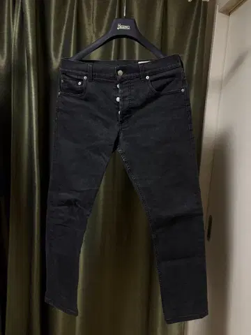 Alexander McQueen 블랙 데님