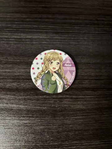 뱅드림 이치가야 아리사 WEGO 캔뱃지