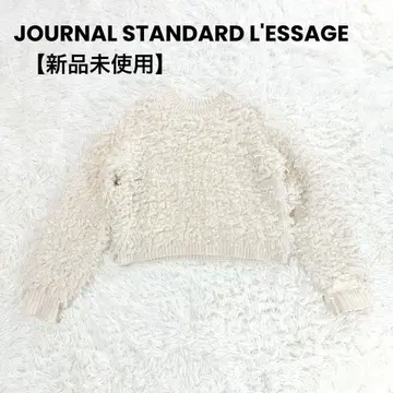 [ 새상품 ] 루프 니트 풀오버 화이트