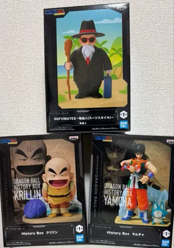 드래곤볼 History Box 크리링 야무치 무천도사 피규어