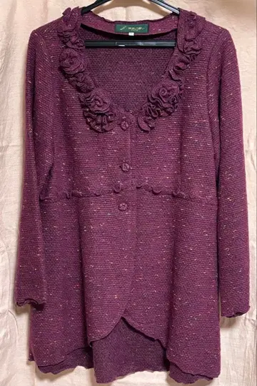 장미색의 삶 자켓 L