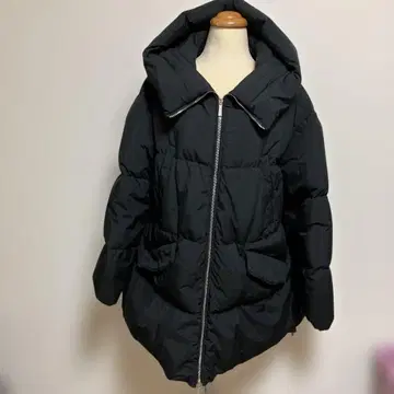 무레르 멋진 다운 하프 코트