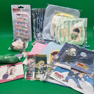 오소마츠 6쌍둥이 캐릭터 굿즈 세트