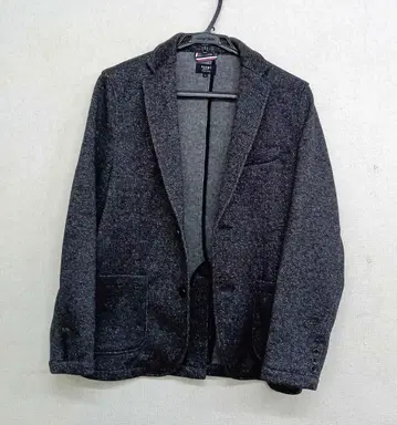 트위드풍 플리스 테일러드 자켓