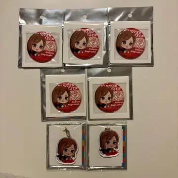 주술회전 이온 쿠기사키 노바라 캔뱃지 키링