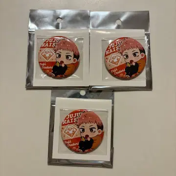 주술회전 이온 이타도리 유우지 캔뱃지