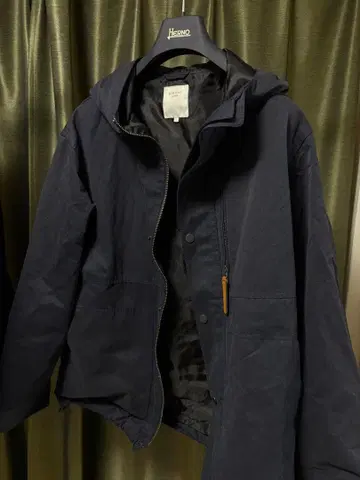 네이비 마운틴 후드티