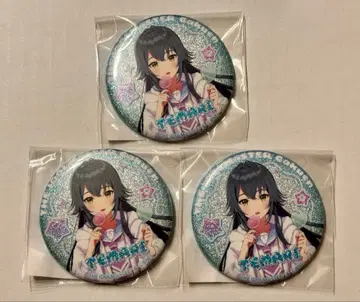 학마스 DMM 복권 츠키무라 테마리 아크릴 키링 캔뱃지 3종