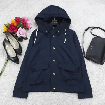 G9949*유나이티드 애로우즈 나일론 자켓 블루종 네이비 38