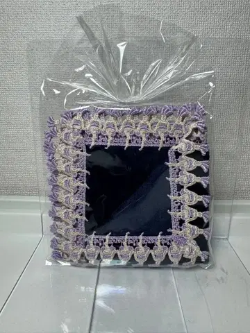 미사용 새상품 긴자와 레이스 손수건 라인 댄스