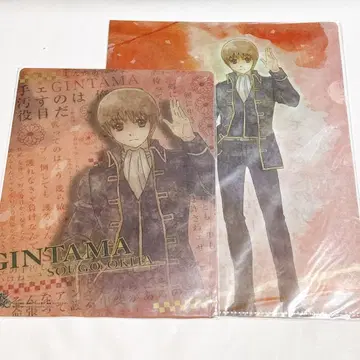 은혼 오키타 소고 클리어 파일 책받침 2013년 당시의 것