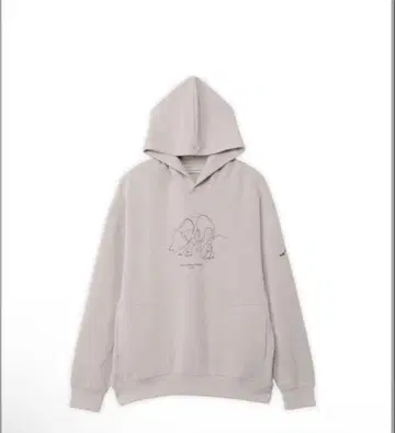 콜앤드레스폰스 새상품 모달/프린트 후드티(카바)