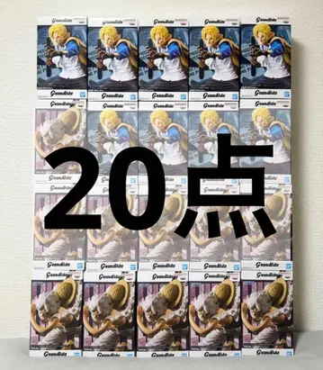 원피스 grandista 피규어 묶음 판매 니카 사보