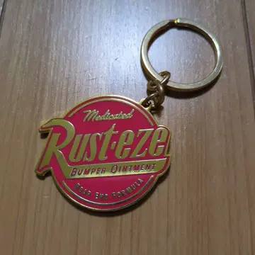 새상품급 카즈 라이트닝 맥퀸 러스티즈 로고 메탈 키링