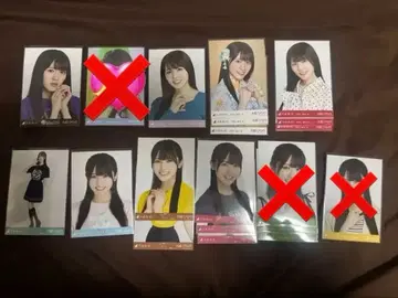 낱개 판매 가능 노기자카46 브로마이드 오오코시 히나노 묶음 판매