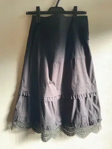 프랑스 구제샵 구매 프랑스 레이스 스커트 빈티지